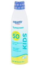 Equate Broad Spectrum Kids Sunscreen Spray 